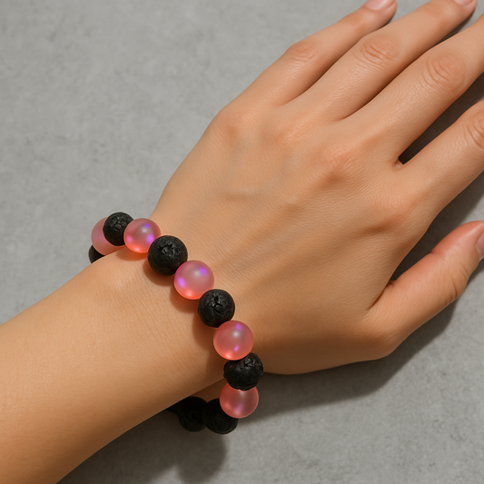 The Opalite & Lava Stone Bracelet