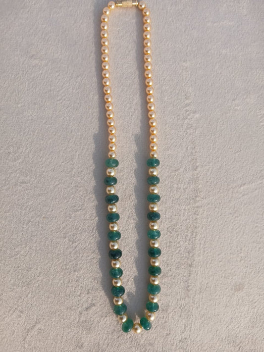 Blue Bliss – Swarovski Pearl & Bead Necklace